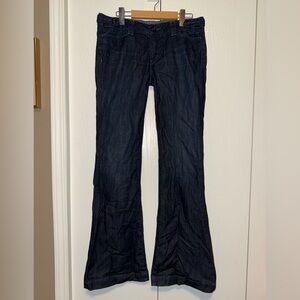 Gap STRETCH 1969 mid rise flare jeans